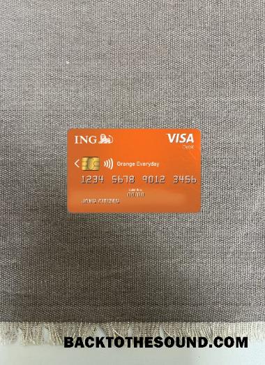 İndir Hollanda ING Orange Vize foto-görünüm Ön Örnek örnek