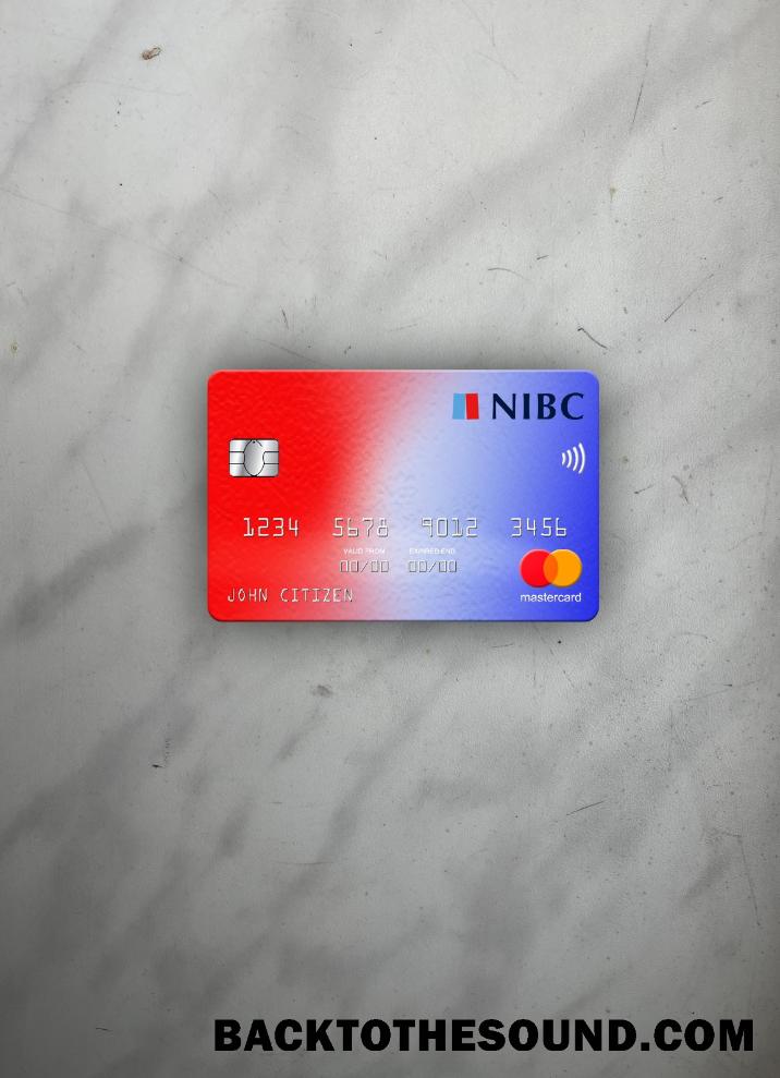 İndir Hollanda NIBC Banka Mastercard foto-görünüm Ön Örnek şablon