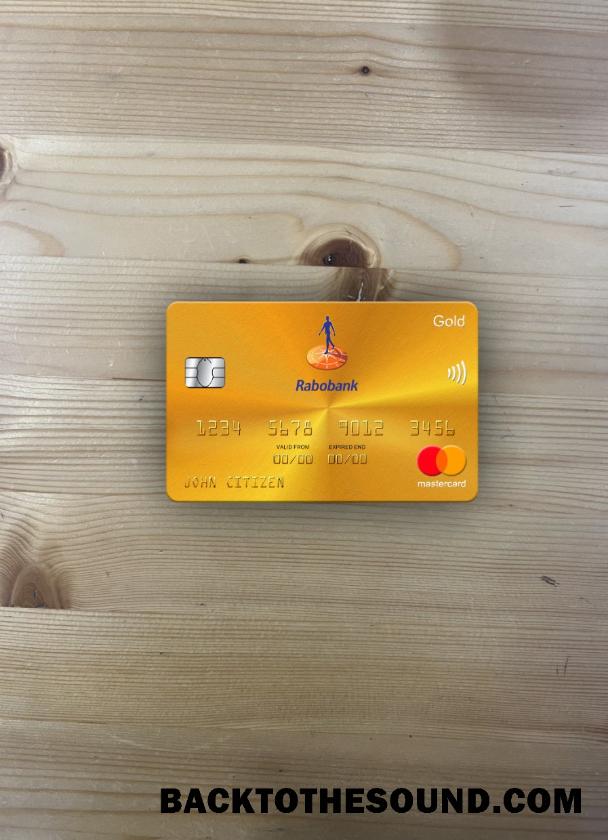 İndir Hollanda Rabobank Mastercard gold foto-görünüm Ön Örnek örnek