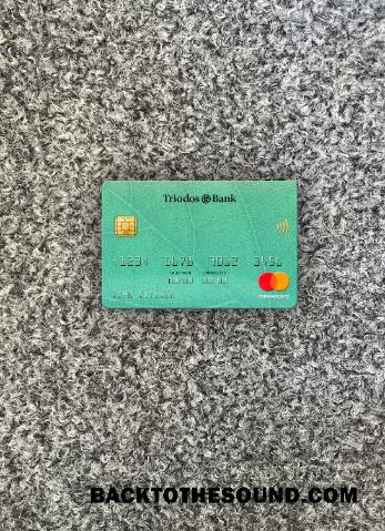 İndir Hollanda Triodos Banka Mastercard foto-görünüm Ön Örnek taslak