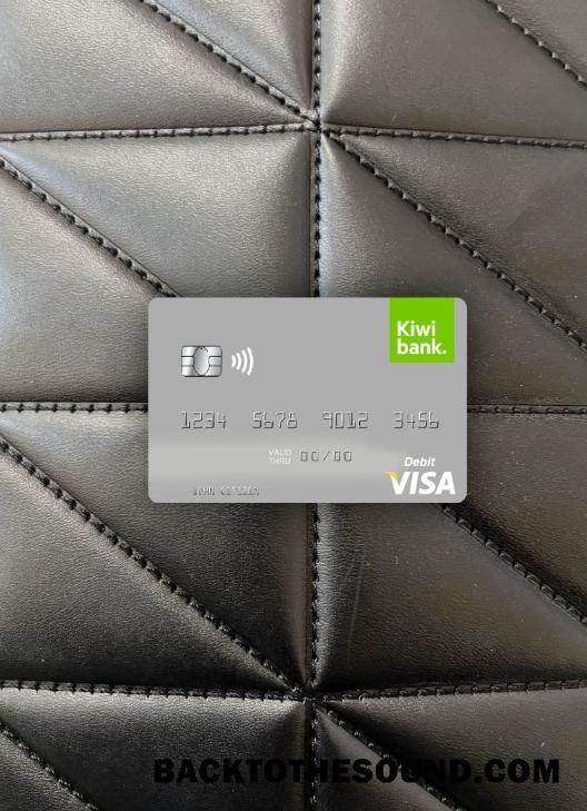 İndir Yeni Zelanda Kiwibank Vize Banka Kart foto-görünüm Ön Örnek örnek