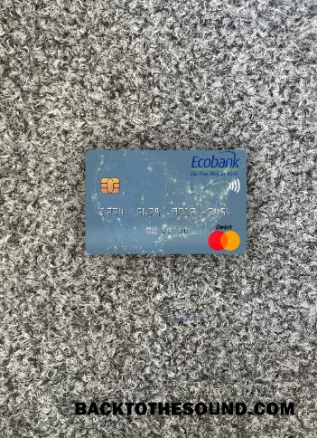 İndir Nijer Ecobank Mastercard foto-görünüm Ön Örnek tasarım