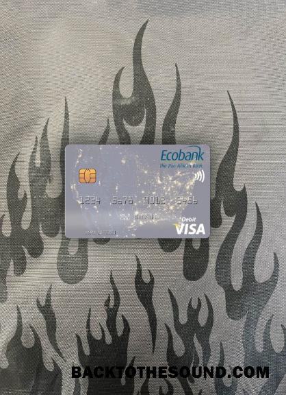 İndir Nijer Ecobank Vize Banka Kart foto-görünüm Ön Örnek ön izleme