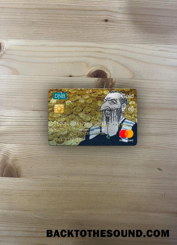 İndir Norveç DNB Banka Mastercard gold foto-görünüm Ön Örnek ön izleme