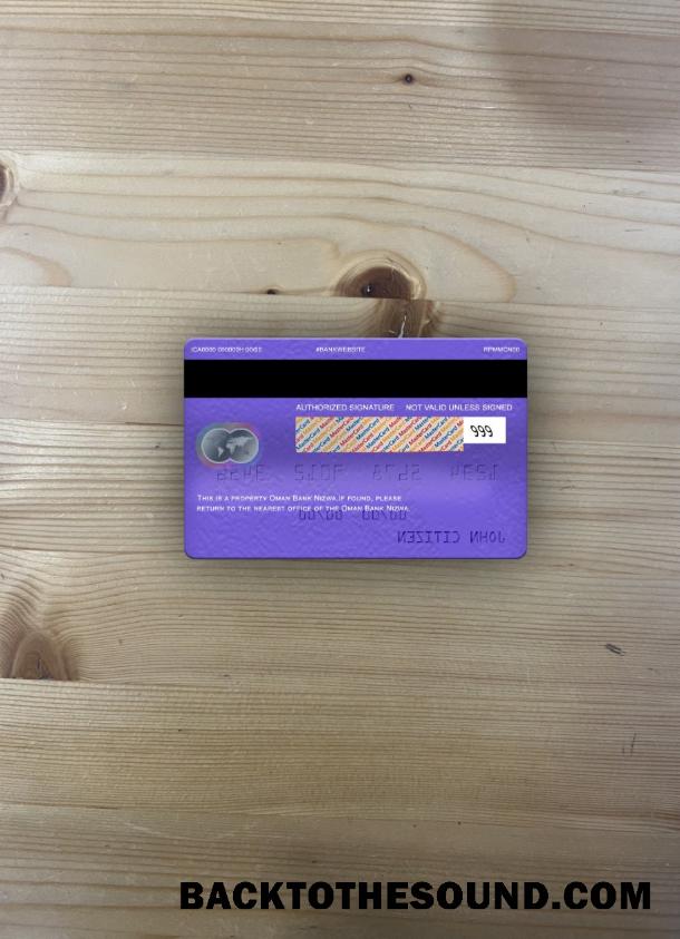 İndir Umman Banka Nizwa Mastercard foto-görünüm Arka Örnek ön izleme