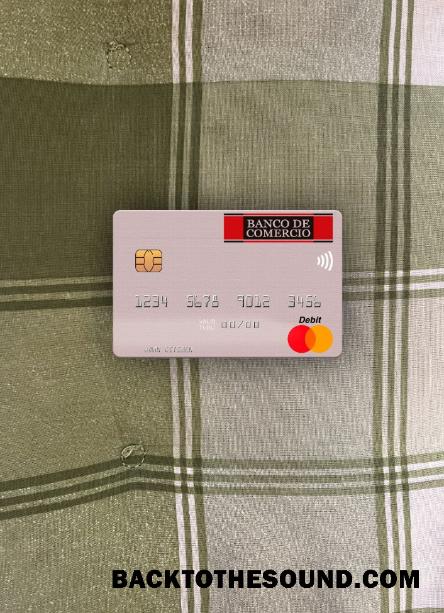 İndir Peru Banco de Comercio Mastercard foto-görünüm Ön Örnek şablon