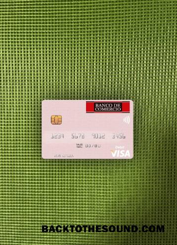 İndir Peru Banco de Comercio Vize Banka Kart foto-görünüm Ön Örnek tasarım