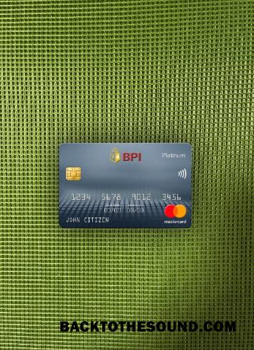 İndir Filipinler Banka of the Philippine Islands Mastercard platinum foto-görünüm Ön Örnek örnek