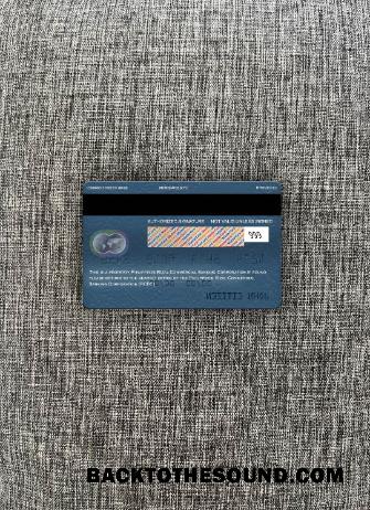 İndir Filipinler Rizal ticari Banking Corporation (RCBC) Mastercard foto-görünüm Arka Örnek taslak