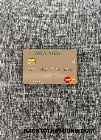 İndir Polonya Banca Intesa Mastercard foto-görünüm Ön Örnek örnek