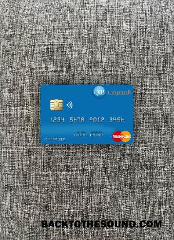 İndir Katar Islamic Banka Mastercard foto-görünüm Ön Örnek taslak