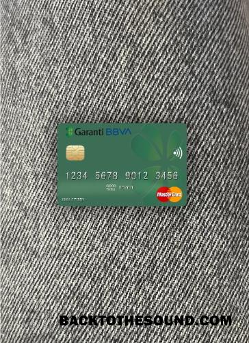 İndir Romanya Garanti BBVA Mastercard foto-görünüm Ön Örnek şablon