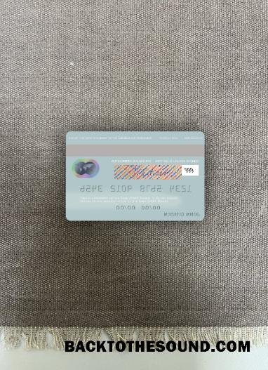 İndir Rusya Banka ZENIT Mastercard foto-görünüm Arka Örnek şablon