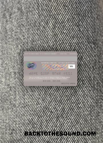 İndir Rusya Banka of Moscow Mastercard foto-görünüm Arka Örnek tasarım