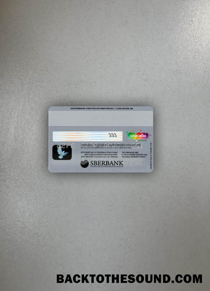 İndir Rusya Sberbank Mastercard gri foto-görünüm Arka Örnek örnek