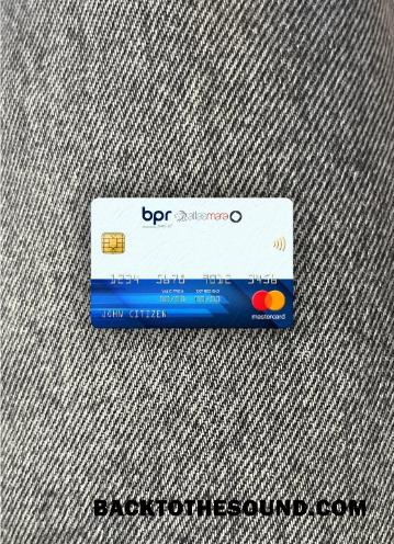 İndir Ruanda BPR Banka Mastercard foto-görünüm Ön Örnek örnek