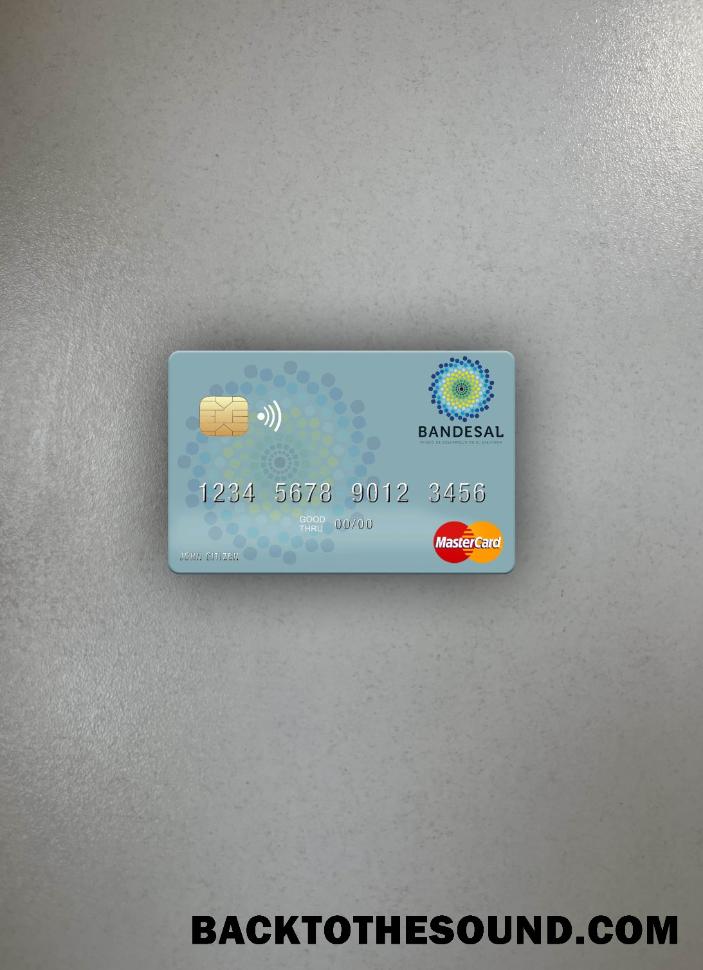İndir Salvador Bandesal Banka Mastercard foto-görünüm Ön Örnek örnek
