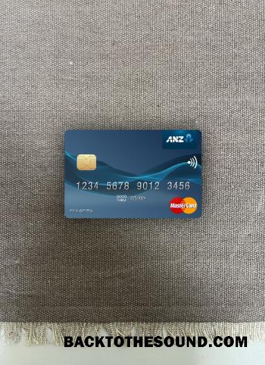 İndir Samoa ANZ Banka Mastercard foto-görünüm Ön Örnek tasarım