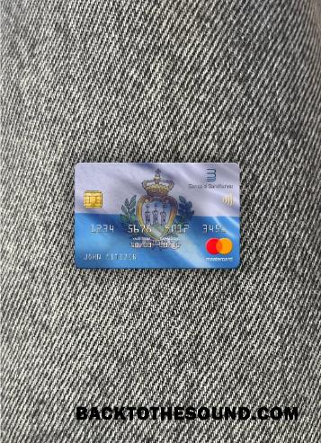 İndir San Marino Banca di San Marino Banka Mastercard foto-görünüm Ön Örnek örnek