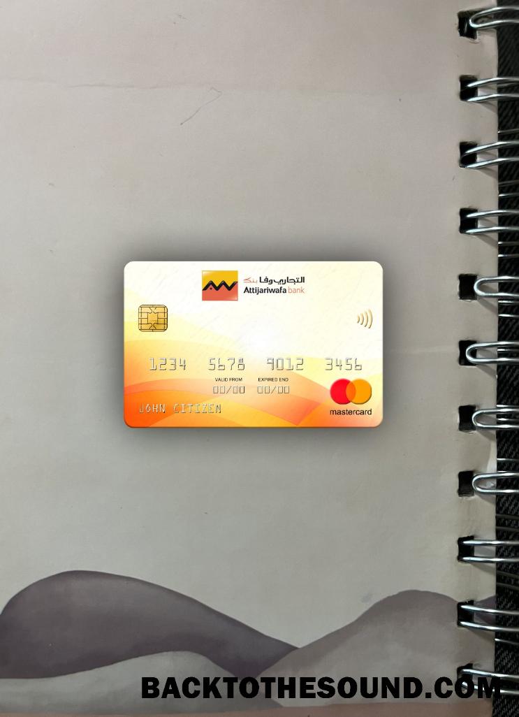 İndir Senegal Attijariwafa Banka Mastercard foto-görünüm Ön Örnek ön izleme