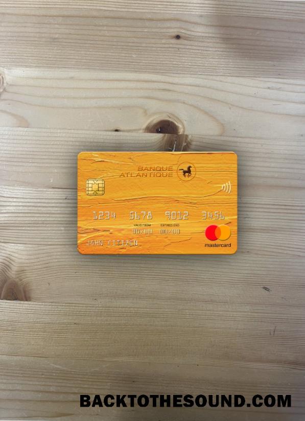 İndir Senegal Banque Atlantique Banka Mastercard foto-görünüm Ön Örnek ön izleme