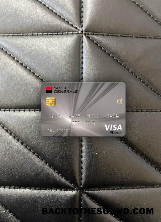 İndir Sırbistan Societe Generale Banka Vize platinum Kart foto-görünüm Ön Örnek örnek