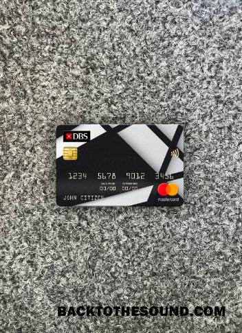 İndir Singapur DBS Banka Mastercard foto-görünüm Ön Örnek ön izleme