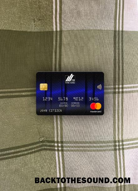 İndir Slovakya Tatra Banka Mastercard mavi foto-görünüm Ön Örnek ön izleme