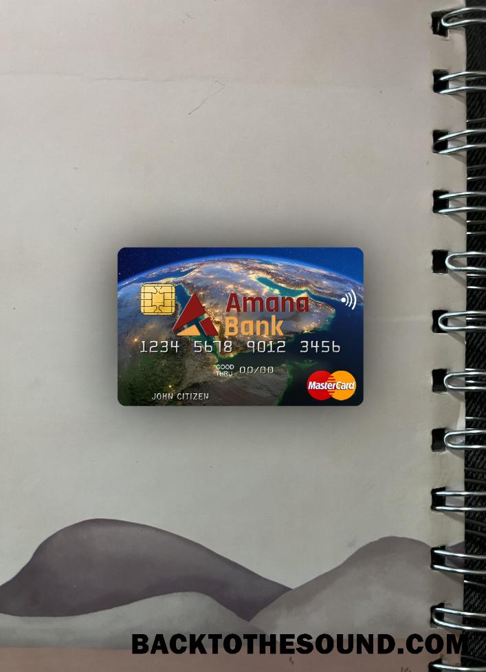 İndir Somali Amana Banka Mastercard foto-görünüm Ön Örnek ön izleme