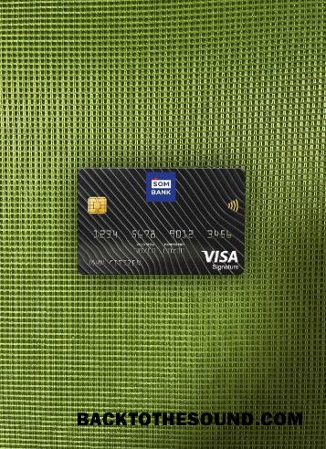 İndir Somali Sombank Vize İmza Kart foto-görünüm Ön Örnek taslak