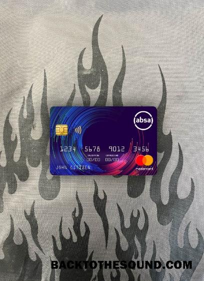 İndir Güney Afrika ABSA Banka Mastercard foto-görünüm Ön Örnek taslak