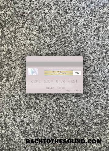 İndir Güney Afrika Absa Group Limited Vize Banka Kart foto-görünüm Arka Örnek şablon