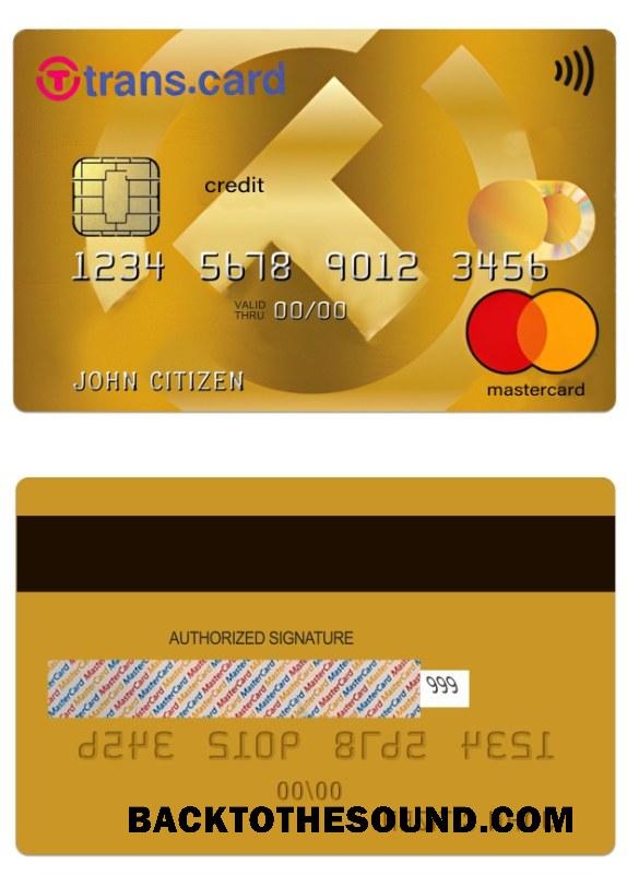 Λήψη Βουλγαρία Trans Κάρτα διεθνής Πίστωση Mastercard Δείγμα δείγμα