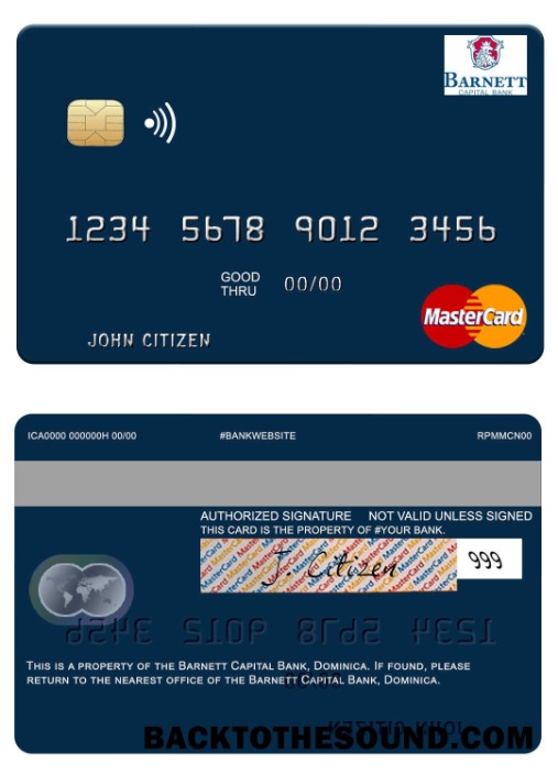 Λήψη Δομινίκα Barnett Capital Τράπεζα Mastercard Δείγμα σχεδιασμό