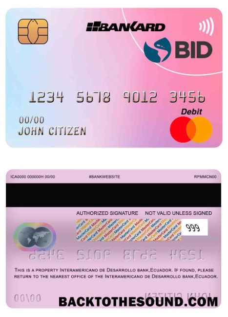 Λήψη Ισημερινός Interamericano de Desarrollo (BID) Τράπεζα Mastercard Δείγμα σχεδιασμό