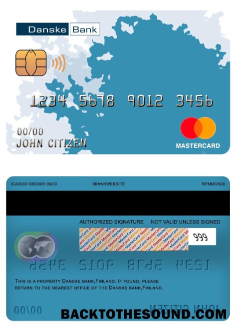Λήψη Φινλανδία Danske Τράπεζα Mastercard Δείγμα προεπισκόπηση