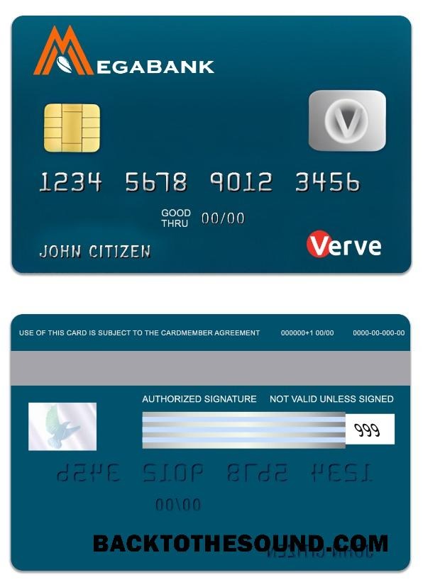 Λήψη Γκάμπια MegaBank Verve Κάρτα Δείγμα σχεδιασμό