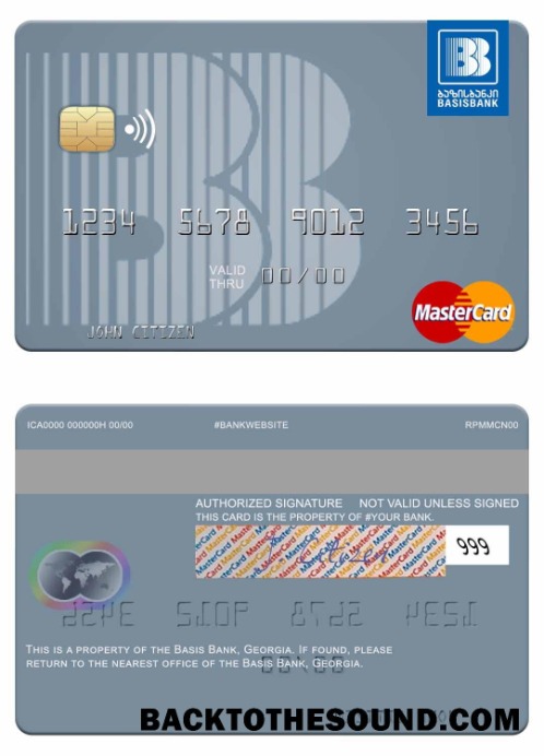 Λήψη Γεωργία Basis Τράπεζα Mastercard Δείγμα προσχέδιο