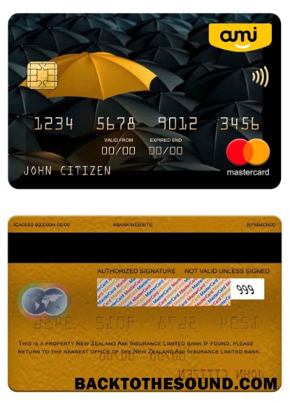 Λήψη Νέα Ζηλανδία Ami Ασφάλεια Limited Τράπεζα Mastercard Δείγμα πρότυπο
