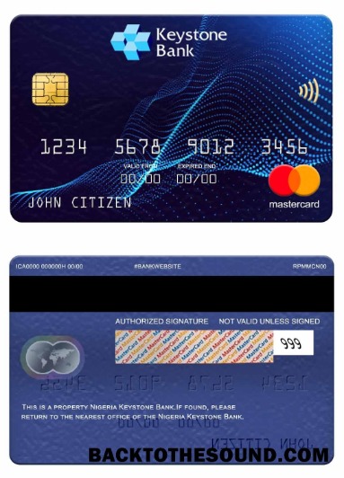Λήψη Νιγηρία Keystone Τράπεζα Mastercard Δείγμα προσχέδιο