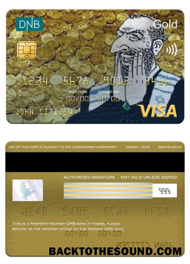 Λήψη Νορβηγία DNB Τράπεζα Βίζα gold Κάρτα Δείγμα δείγμα