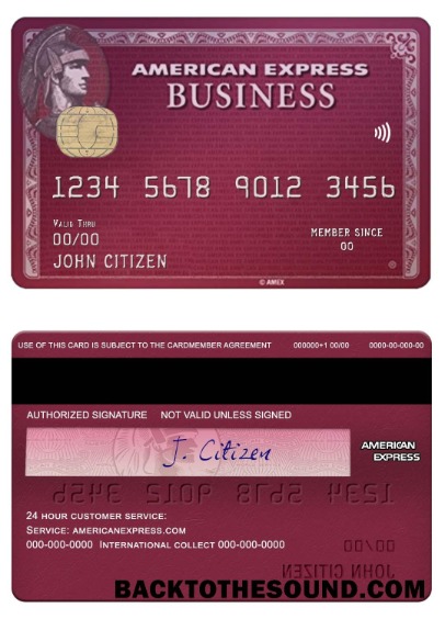 Λήψη ΗΠΑ BB&T Corp. Τράπεζα amex Επιχείρηση plum Κάρτα Δείγμα σχεδιασμό