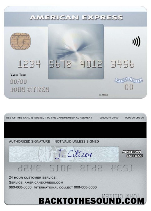 Λήψη ΗΠΑ Τράπεζα of Νέο York Mellon amex everyday Κάρτα Δείγμα σχεδιασμό