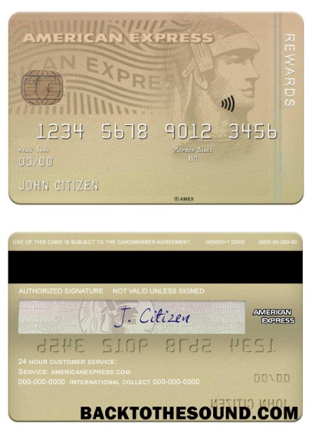 Λήψη ΗΠΑ Ohio SUTTON Τράπεζα Amex Membership Rewards Πίστωση Κάρτα Δείγμα δείγμα