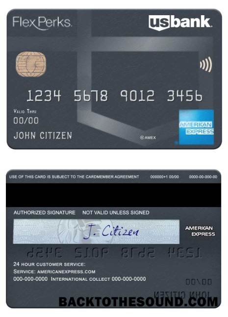 Λήψη ΗΠΑ U.S. Τράπεζα FlexPerks Reserve Amex Κάρτα Δείγμα προεπισκόπηση