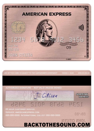 Λήψη ΗΠΑ πανεπιστήμιο of Southern Indiana Τράπεζα Amex rose gold Μέταλλο Κάρτα Δείγμα προεπισκόπηση
