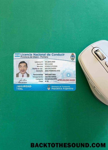 Pobierz Argentyna DL wygląd zdjęcia Przód Próbka szablon