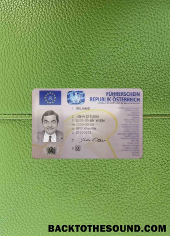 Pobierz Austria DL wygląd zdjęcia Przód Próbka szablon