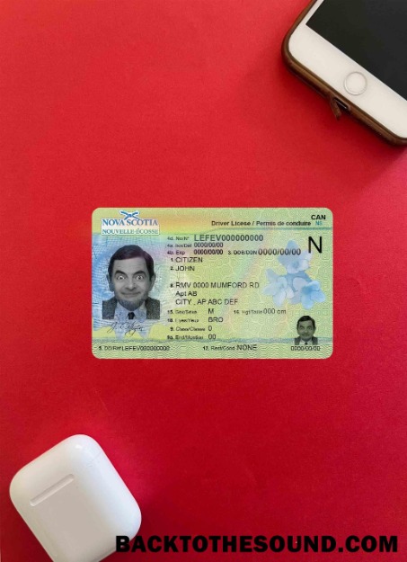 Pobierz Kanada Nova Scotia DL wygląd zdjęcia Przód Próbka podgląd