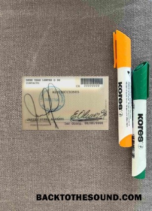 Pobierz Chile licencia de conductor wygląd zdjęcia Tył Próbka podgląd